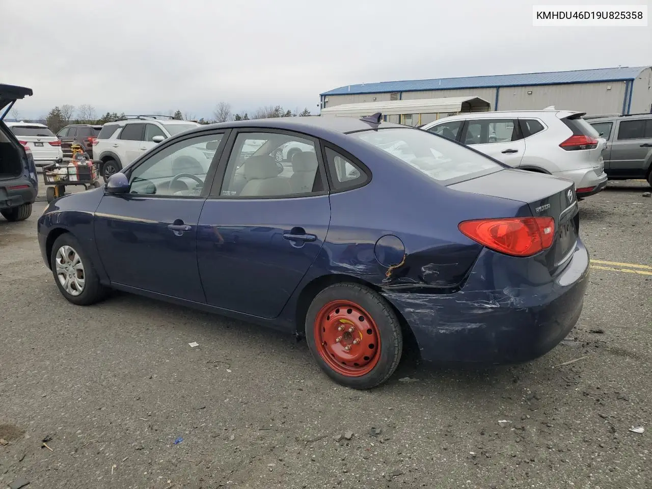 KMHDU46D19U825358 2009 Hyundai Elantra Gls
