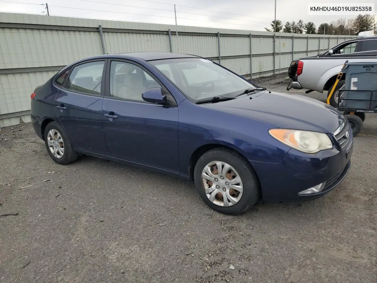 KMHDU46D19U825358 2009 Hyundai Elantra Gls