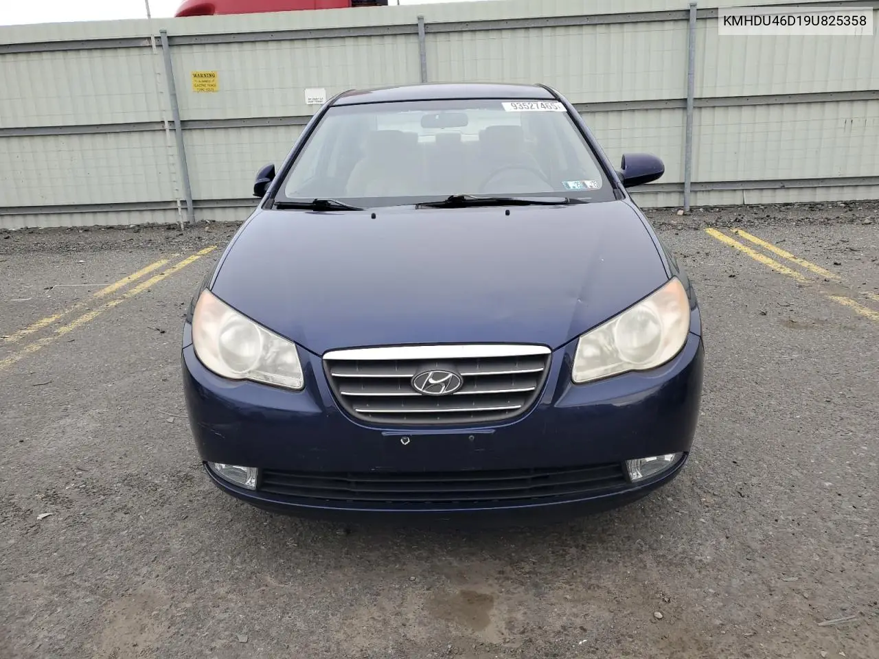 KMHDU46D19U825358 2009 Hyundai Elantra Gls