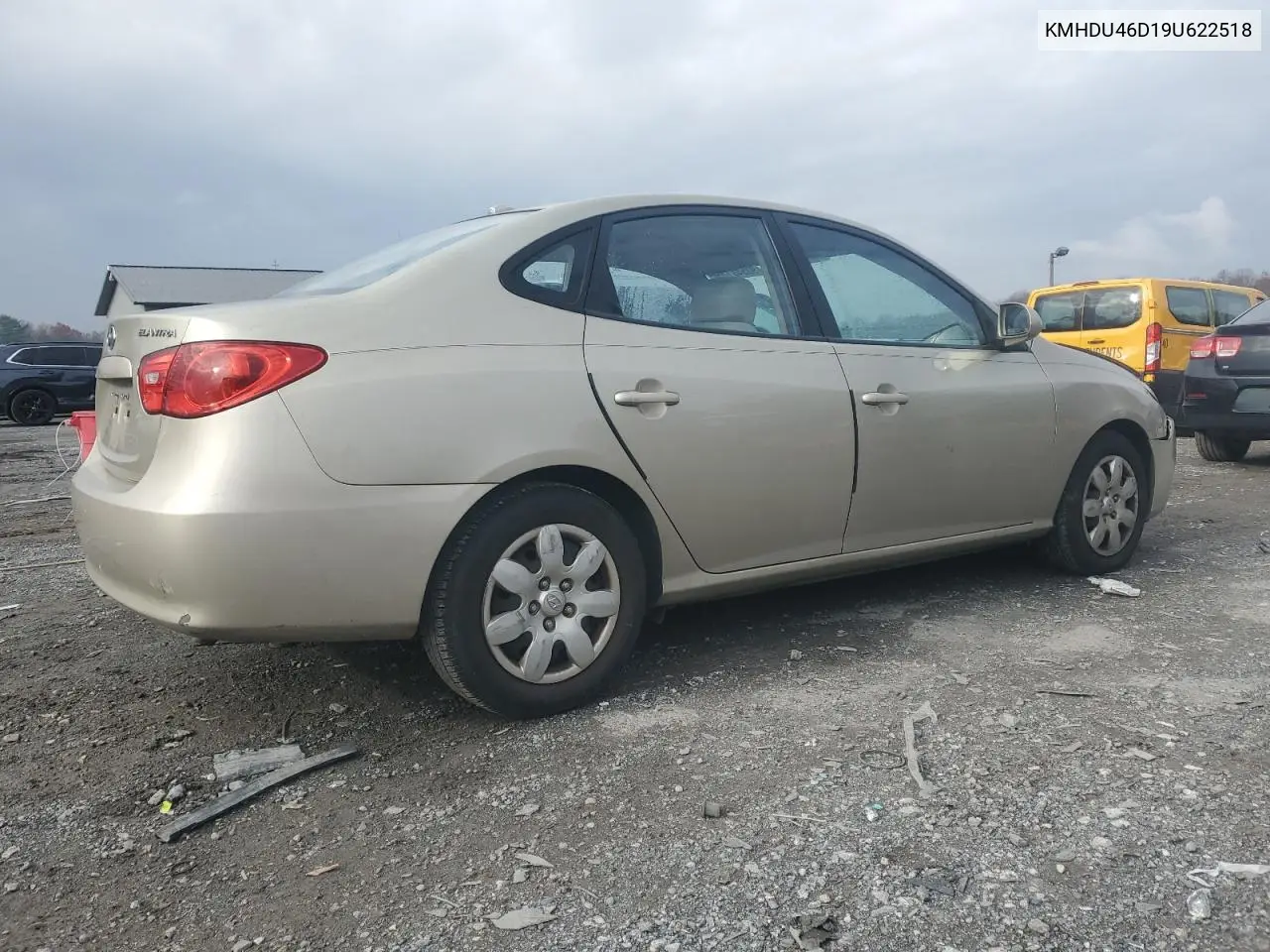 KMHDU46D19U622518 2009 Hyundai Elantra Gls