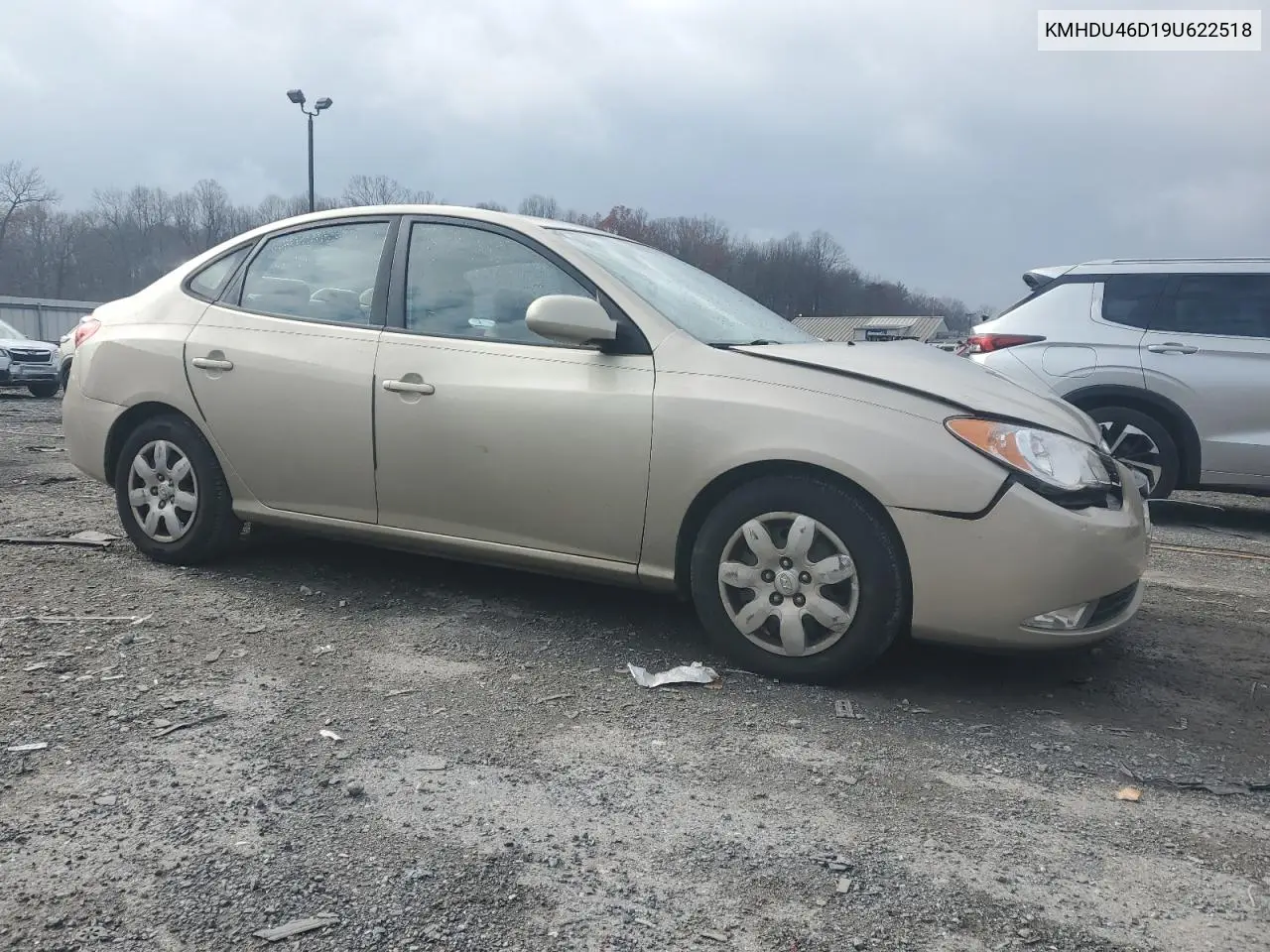 KMHDU46D19U622518 2009 Hyundai Elantra Gls