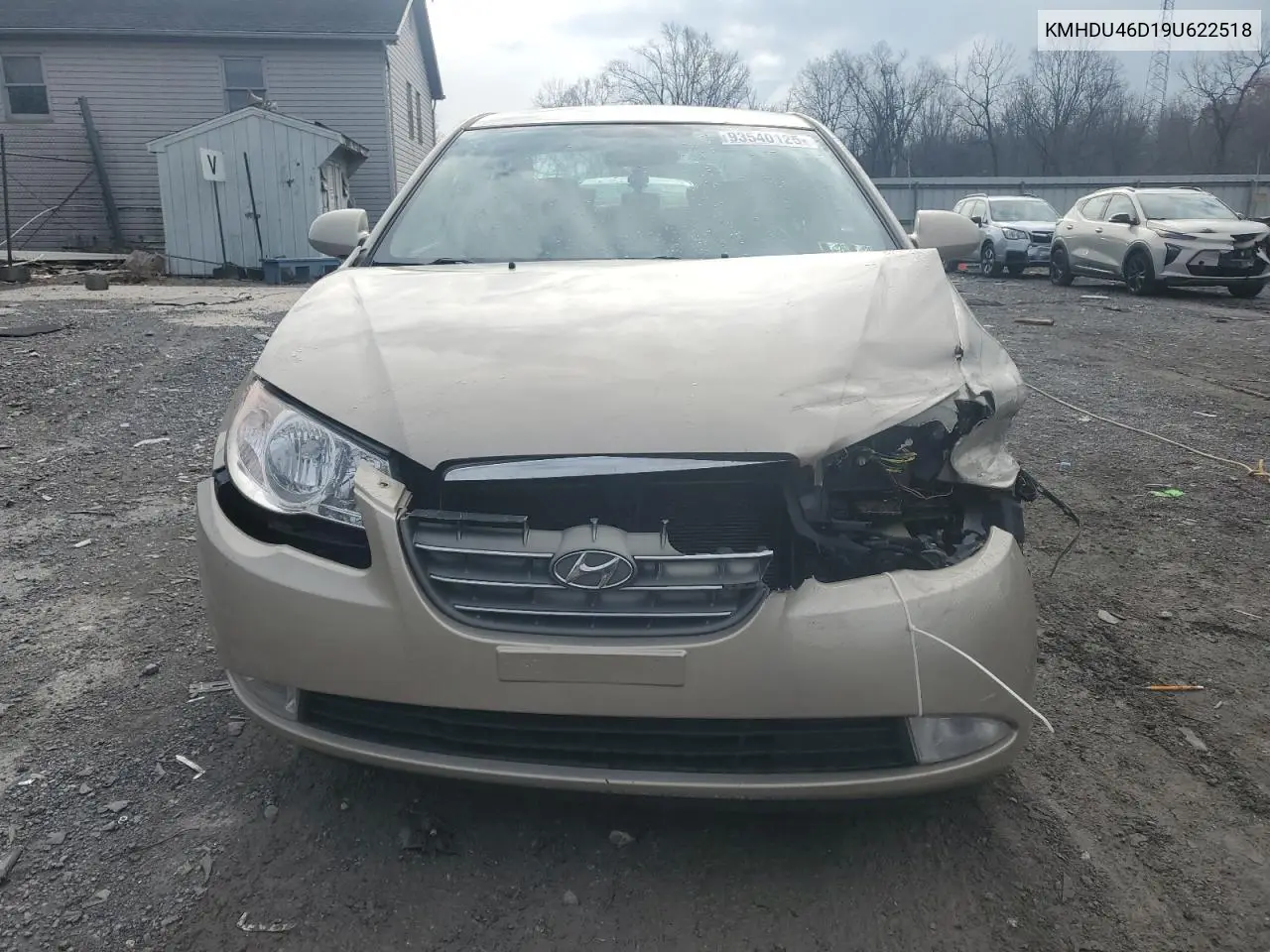 KMHDU46D19U622518 2009 Hyundai Elantra Gls