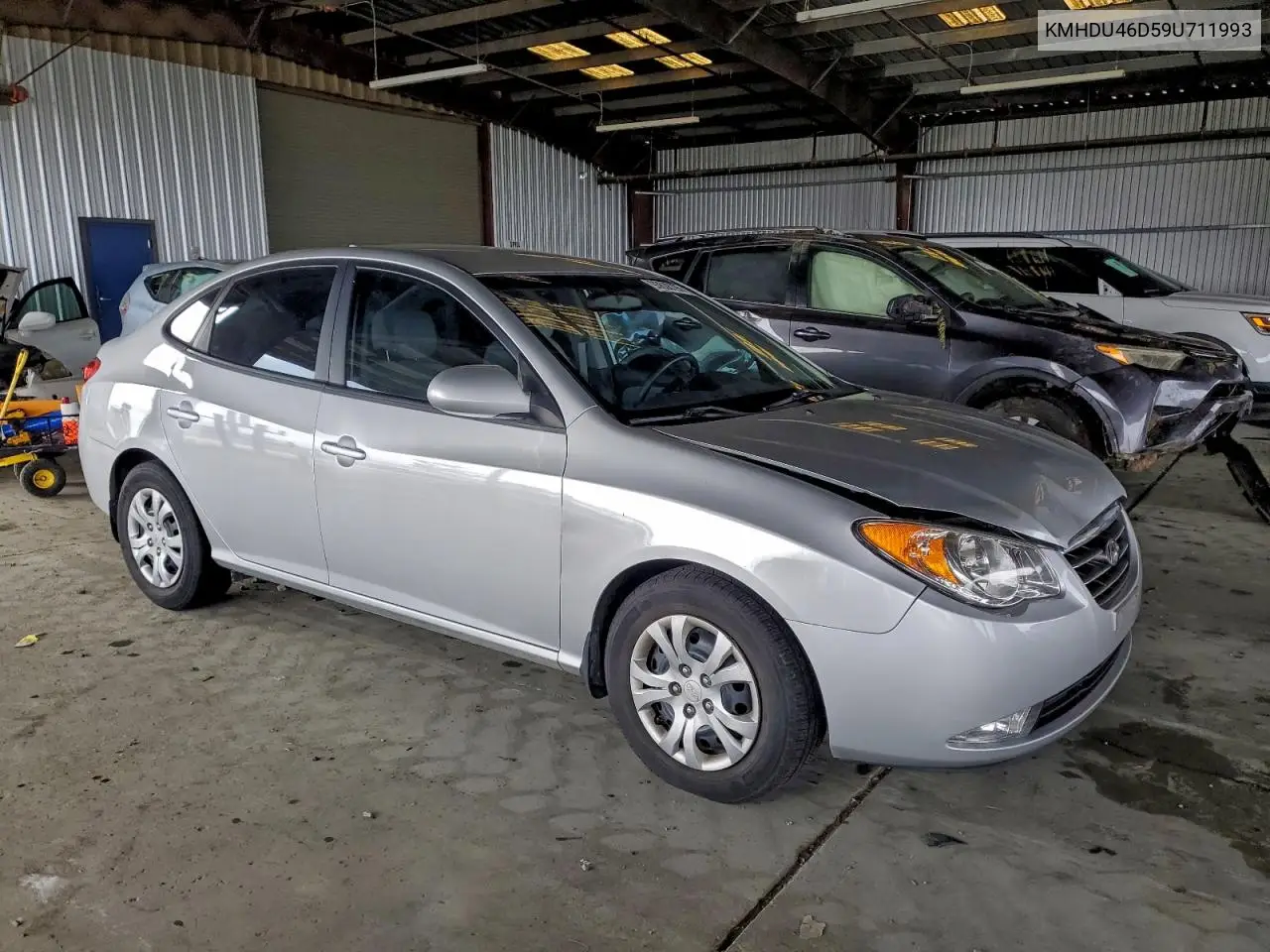 KMHDU46D59U711993 2009 Hyundai Elantra Gls