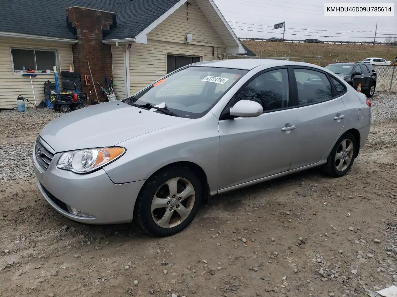 KMHDU46D09U785614 2009 Hyundai Elantra Gls