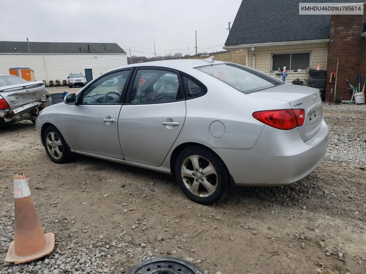KMHDU46D09U785614 2009 Hyundai Elantra Gls