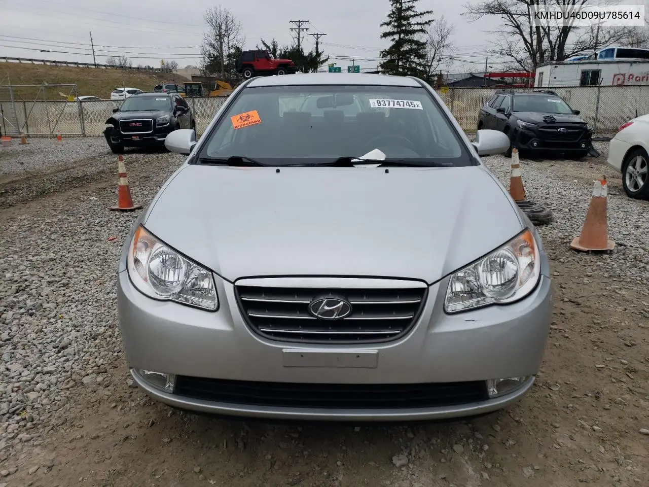 KMHDU46D09U785614 2009 Hyundai Elantra Gls
