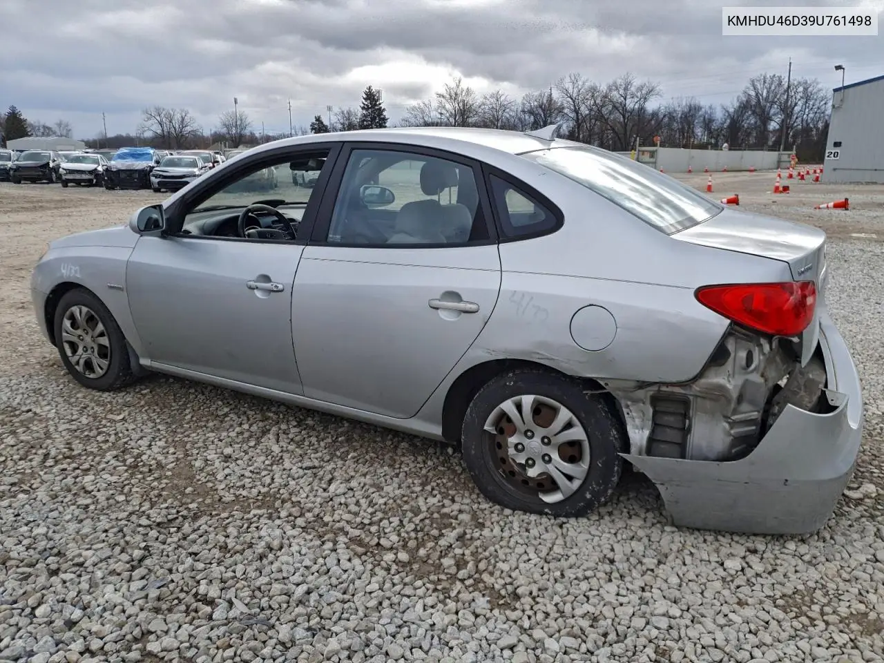 KMHDU46D39U761498 2009 Hyundai Elantra Gls