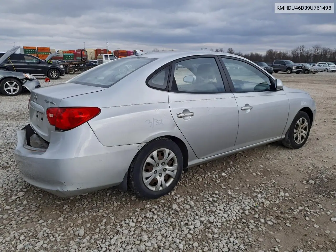 KMHDU46D39U761498 2009 Hyundai Elantra Gls