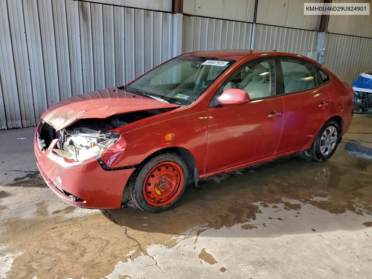 KMHDU46D29U824901 2009 Hyundai Elantra Gls