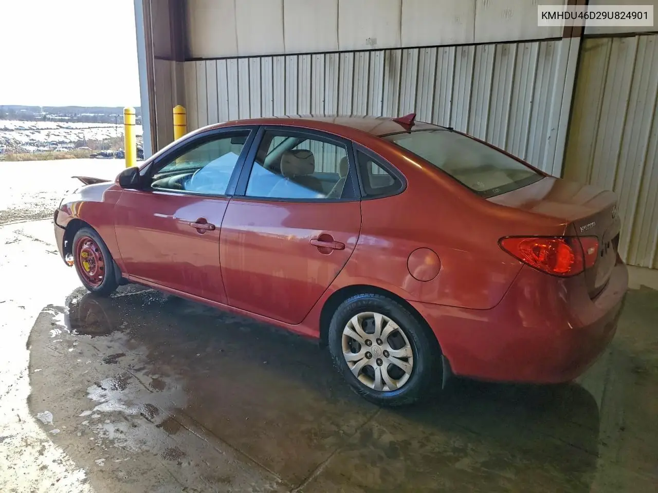 KMHDU46D29U824901 2009 Hyundai Elantra Gls