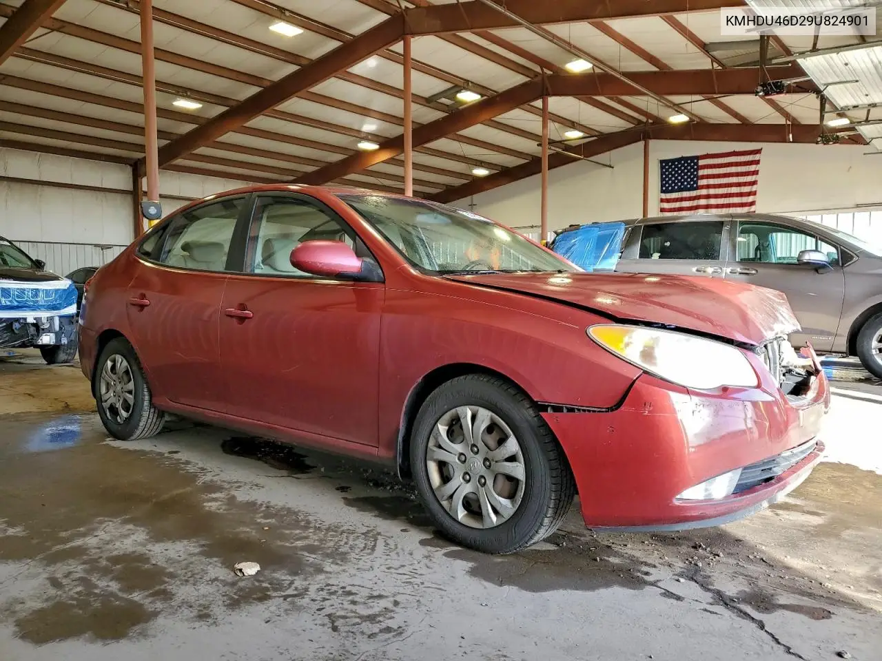 KMHDU46D29U824901 2009 Hyundai Elantra Gls
