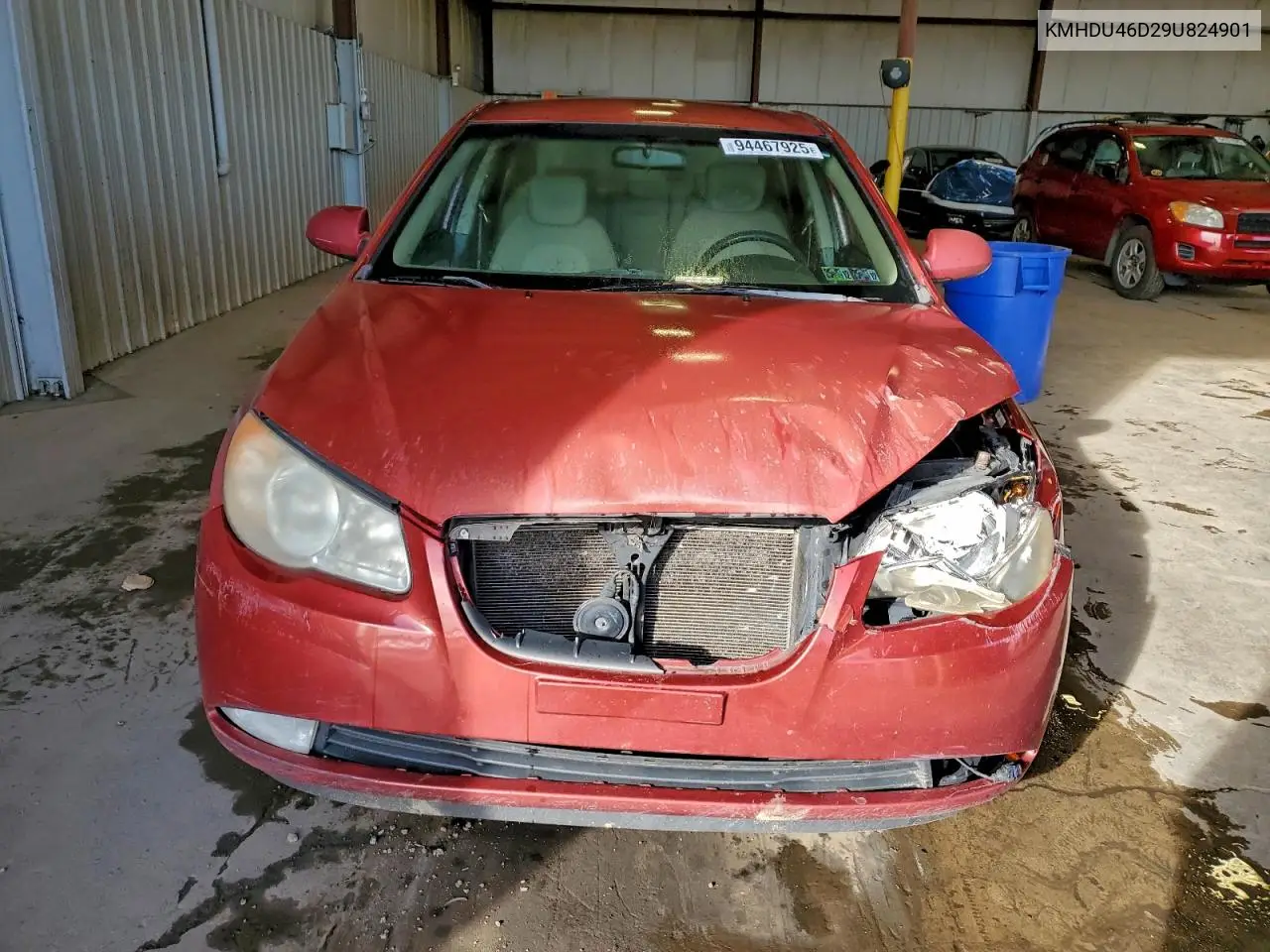 KMHDU46D29U824901 2009 Hyundai Elantra Gls