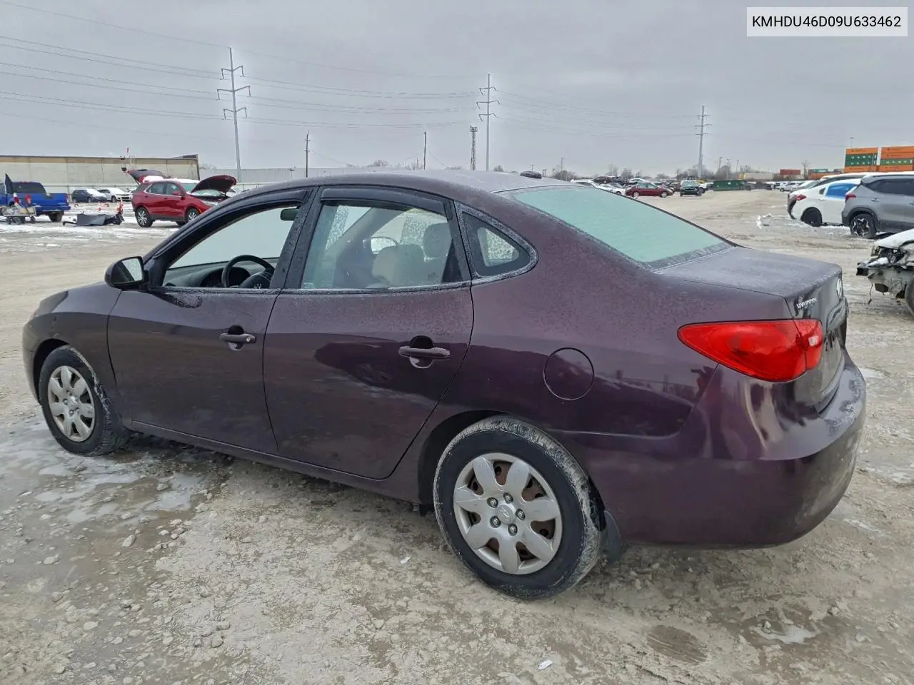 KMHDU46D09U633462 2009 Hyundai Elantra Gls