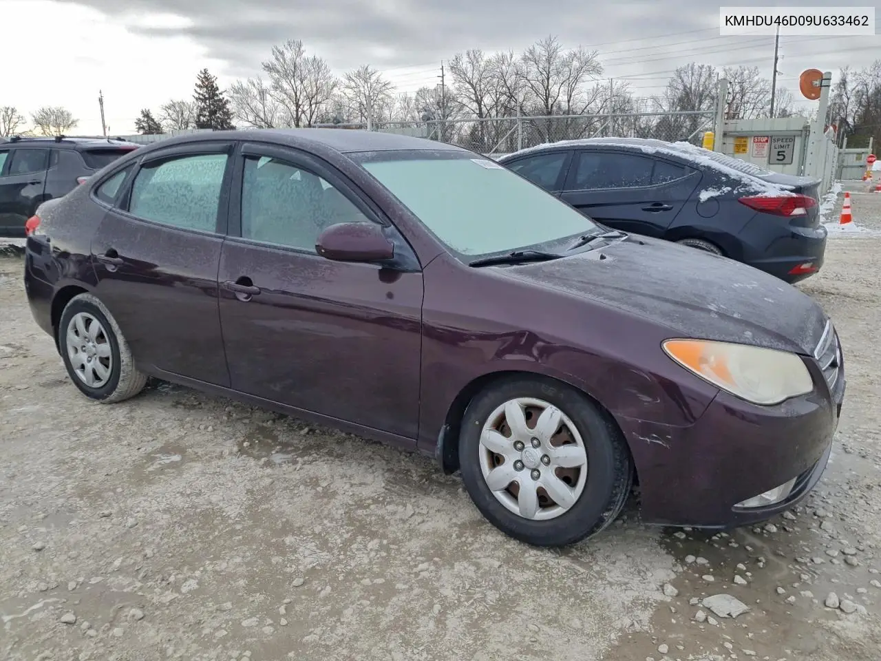 KMHDU46D09U633462 2009 Hyundai Elantra Gls