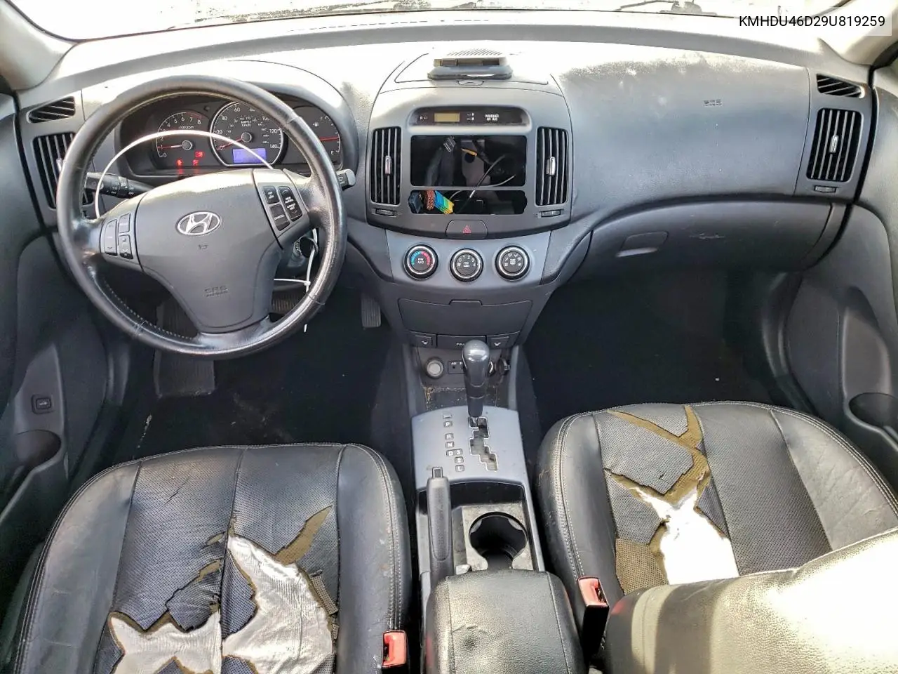 KMHDU46D29U819259 2009 Hyundai Elantra Gls