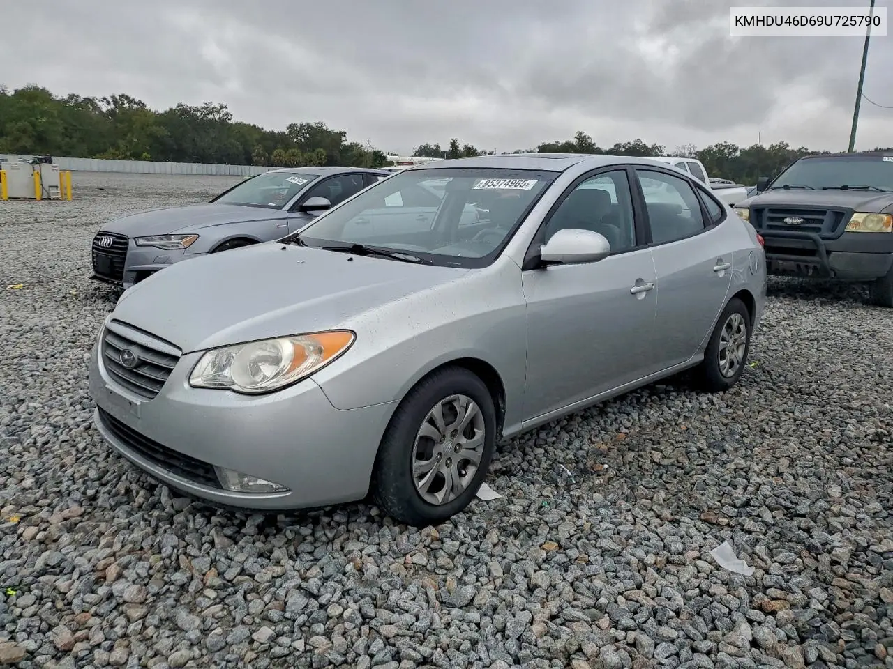 KMHDU46D69U725790 2009 Hyundai Elantra Gls