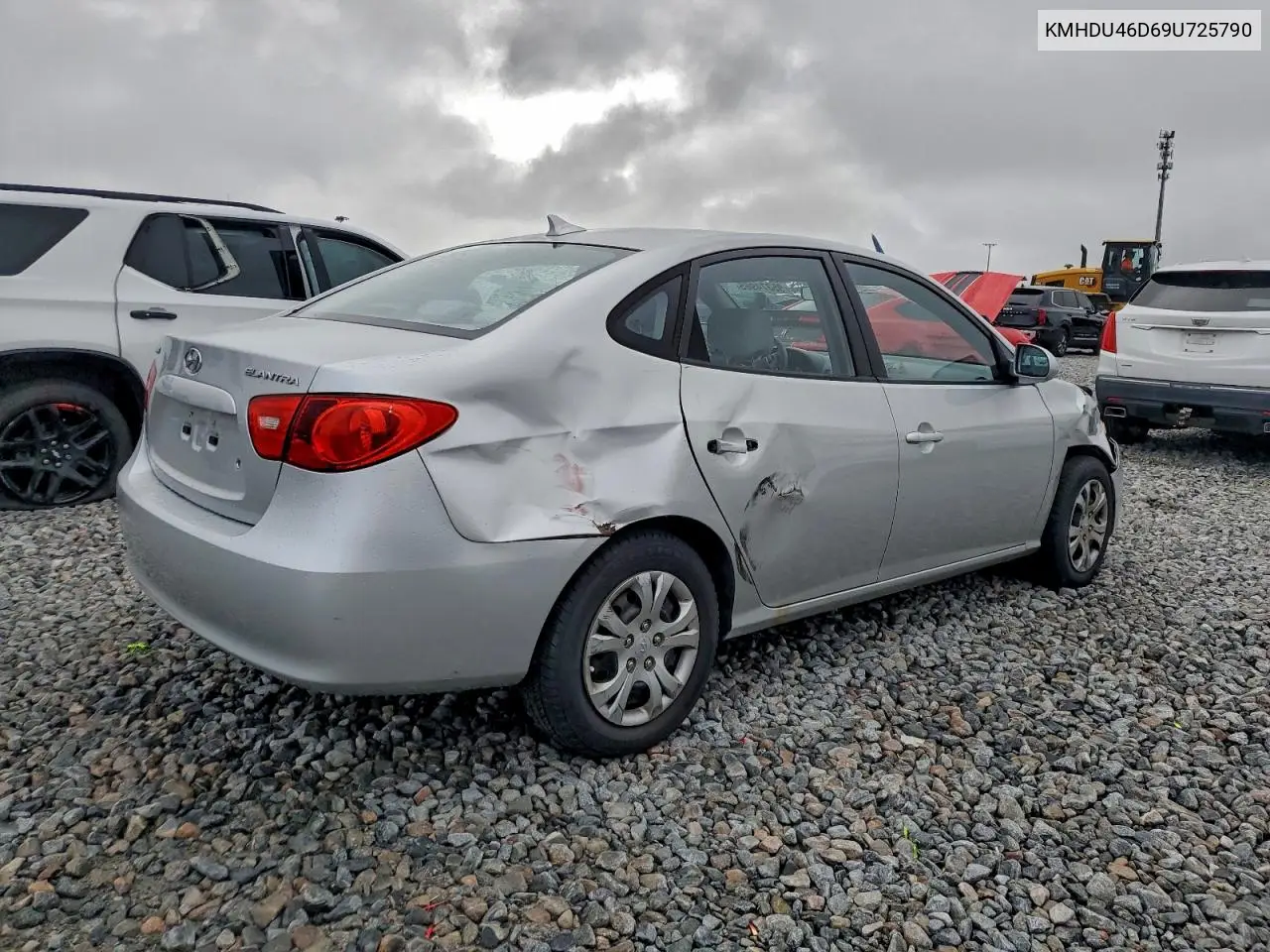 KMHDU46D69U725790 2009 Hyundai Elantra Gls