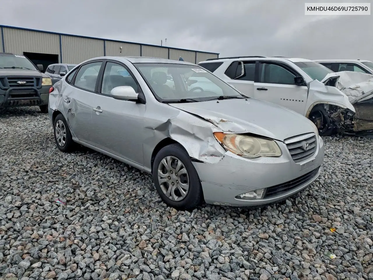 KMHDU46D69U725790 2009 Hyundai Elantra Gls