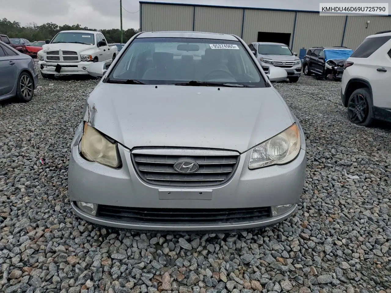 KMHDU46D69U725790 2009 Hyundai Elantra Gls