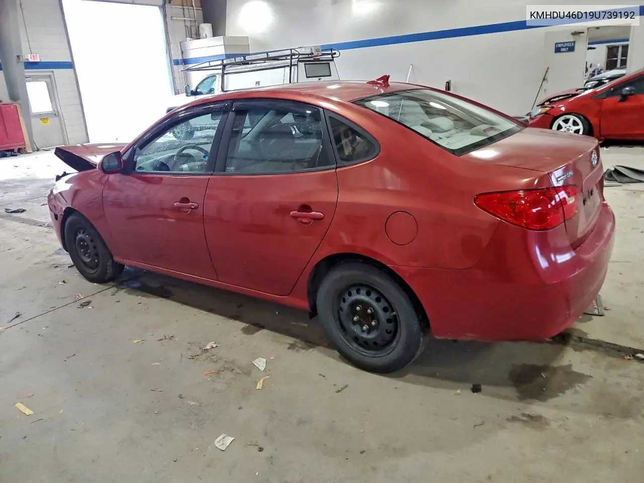 KMHDU46D19U739192 2009 Hyundai Elantra Gls