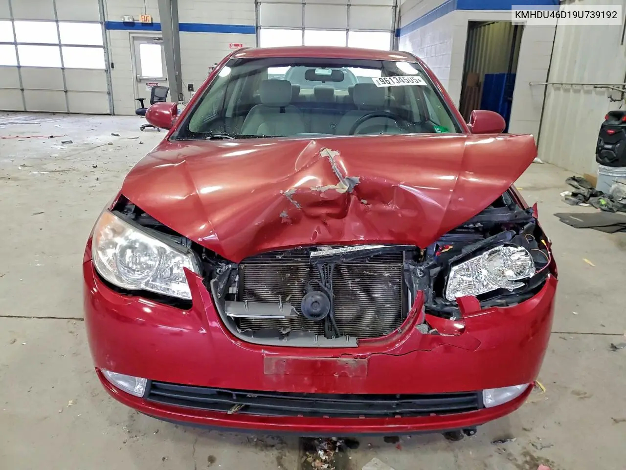 KMHDU46D19U739192 2009 Hyundai Elantra Gls