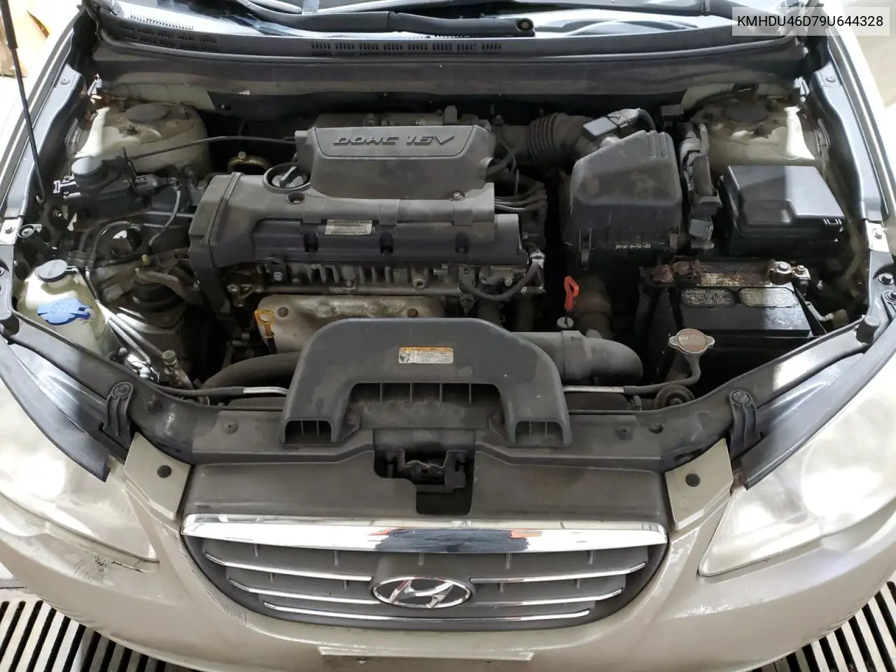 KMHDU46D79U644328 2009 Hyundai Elantra Gls