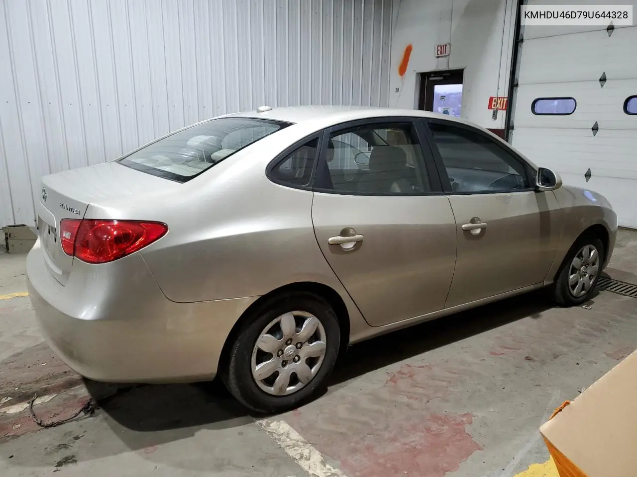 KMHDU46D79U644328 2009 Hyundai Elantra Gls