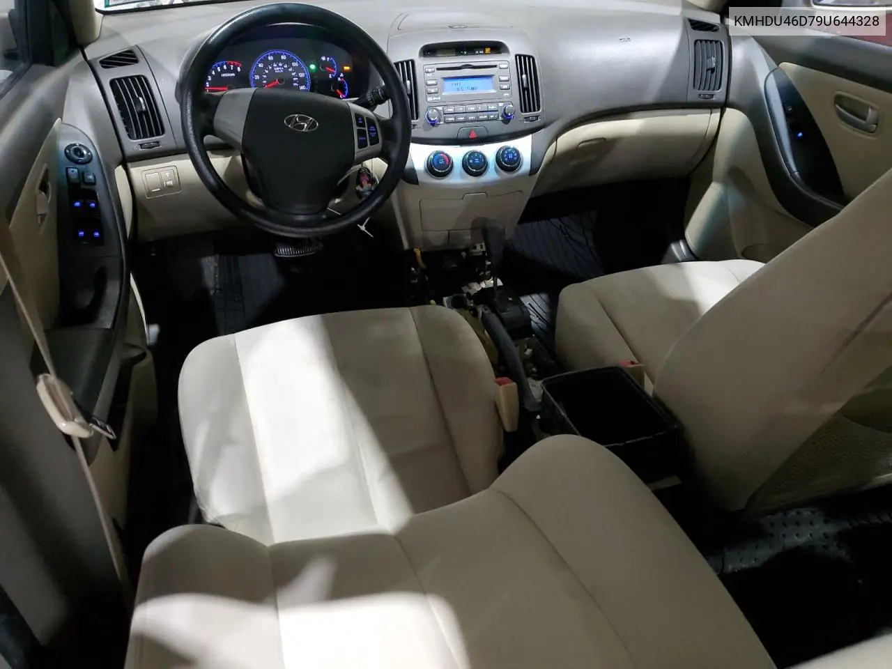 KMHDU46D79U644328 2009 Hyundai Elantra Gls