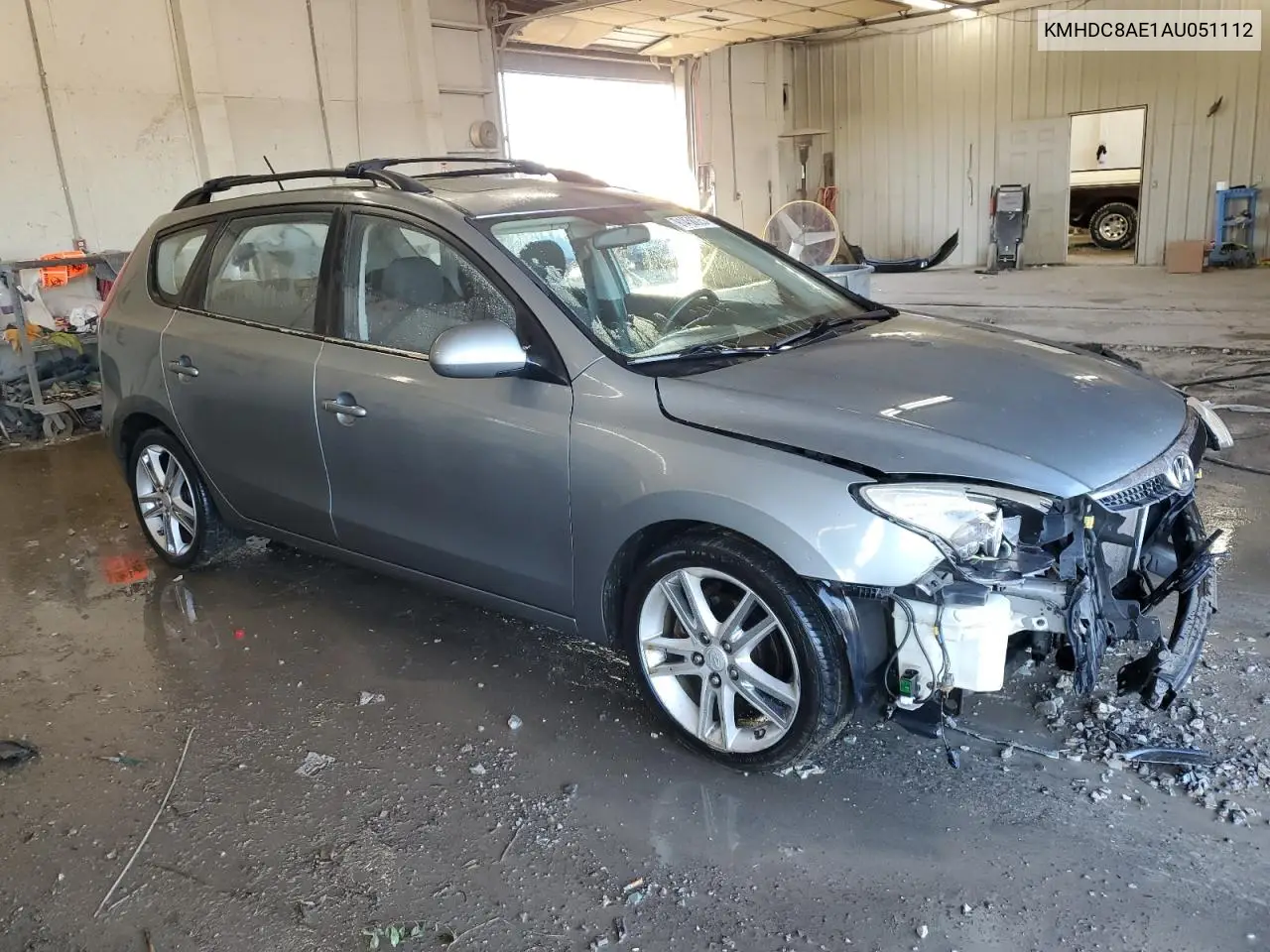 KMHDC8AE1AU051112 2010 Hyundai Elantra Touring Gls