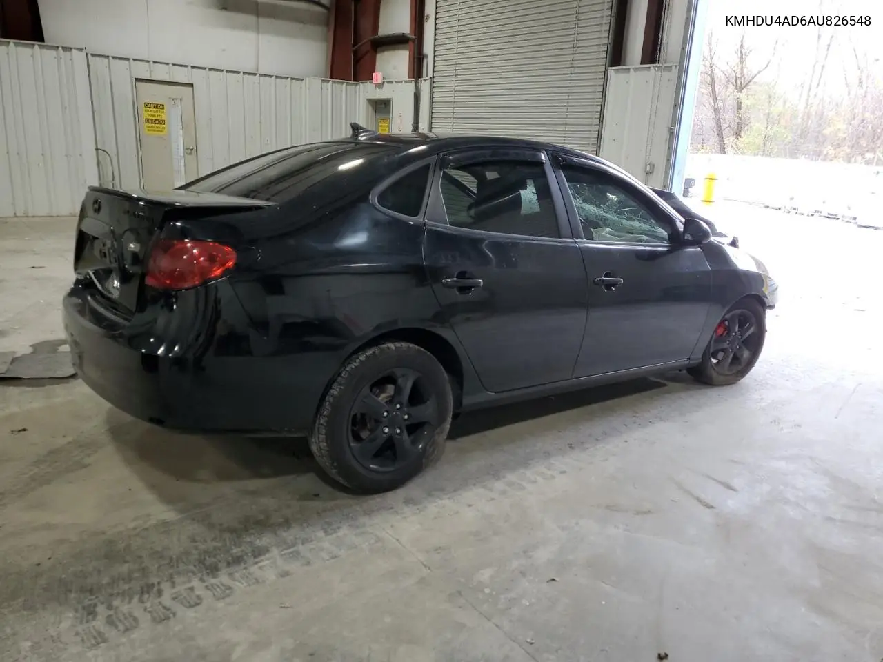 KMHDU4AD6AU826548 2010 Hyundai Elantra Blue