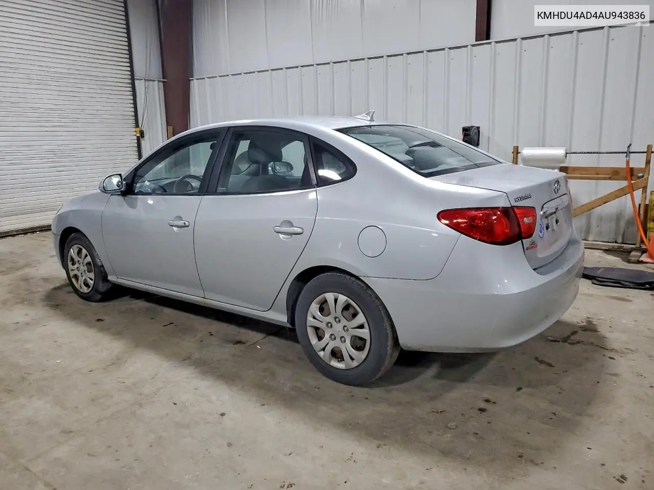 KMHDU4AD4AU943836 2010 Hyundai Elantra Blue
