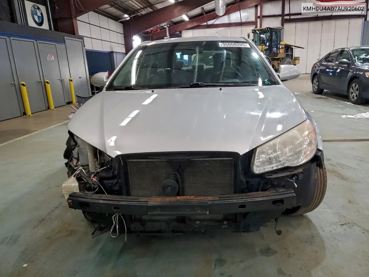 KMHDU4AD7AU920602 2010 Hyundai Elantra Blue