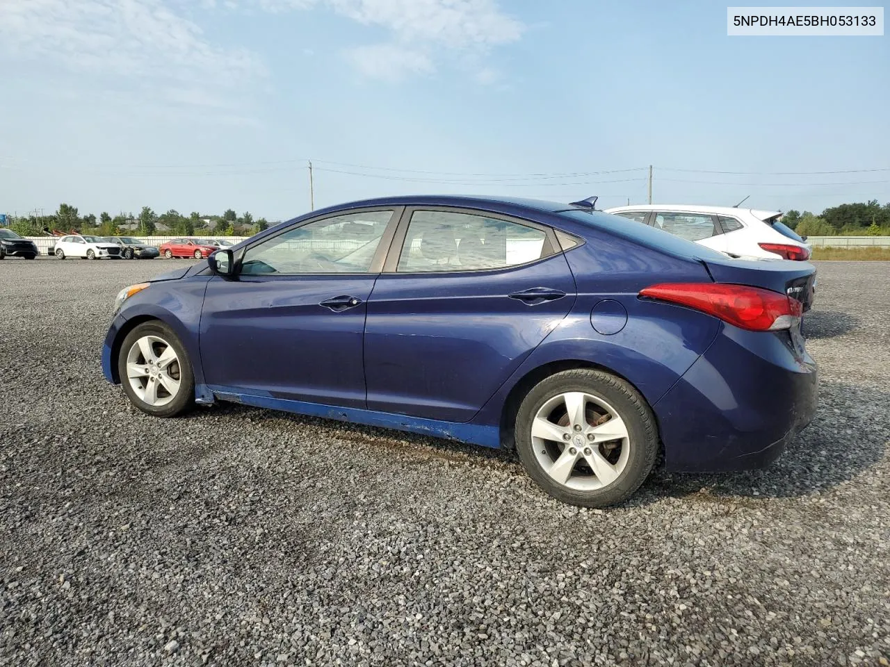 2011 Hyundai Elantra Gls VIN: 5NPDH4AE5BH053133 Lot: 71256584