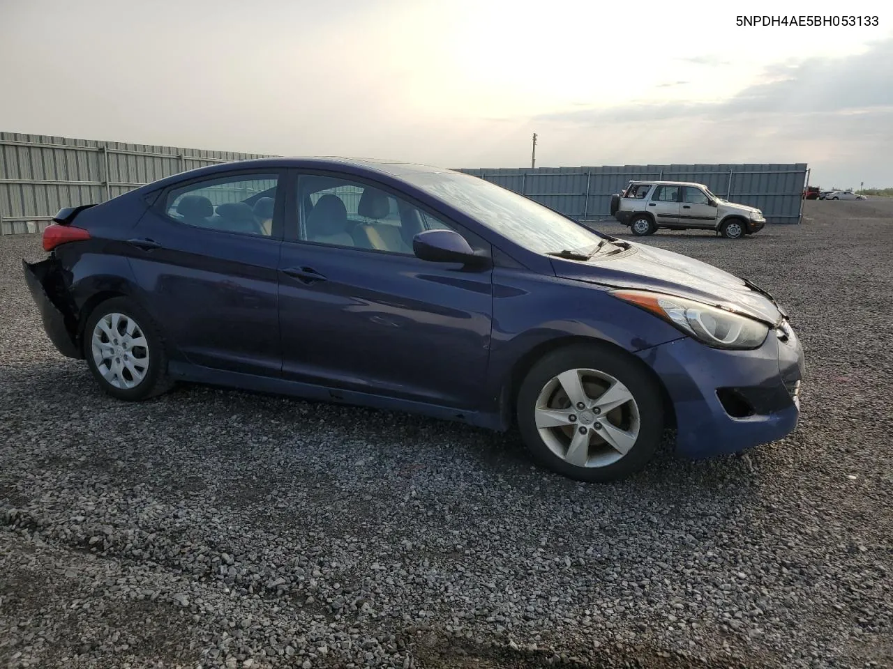 2011 Hyundai Elantra Gls VIN: 5NPDH4AE5BH053133 Lot: 71256584