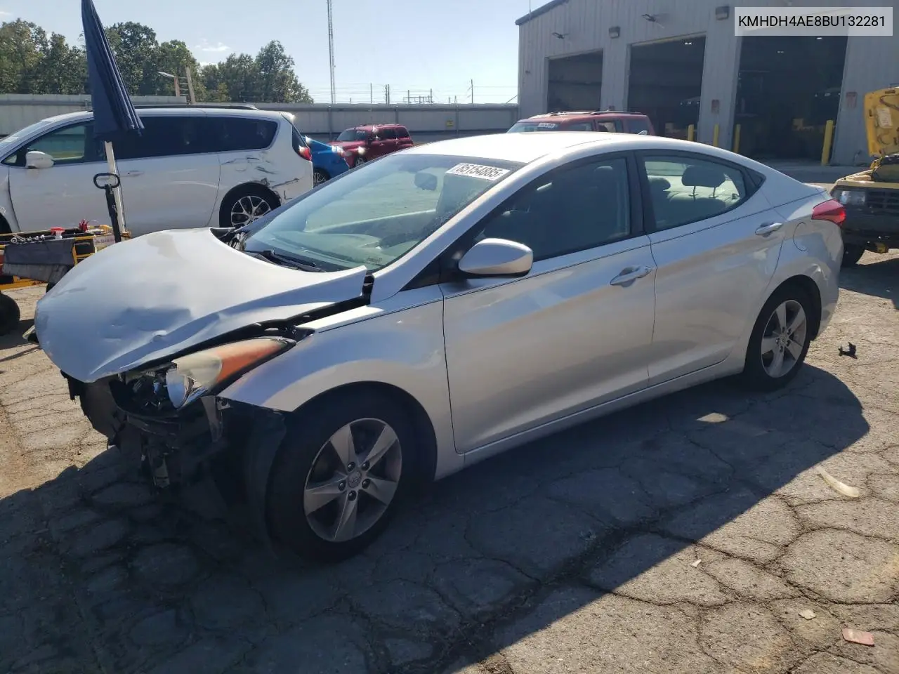 KMHDH4AE8BU132281 2011 Hyundai Elantra Gls