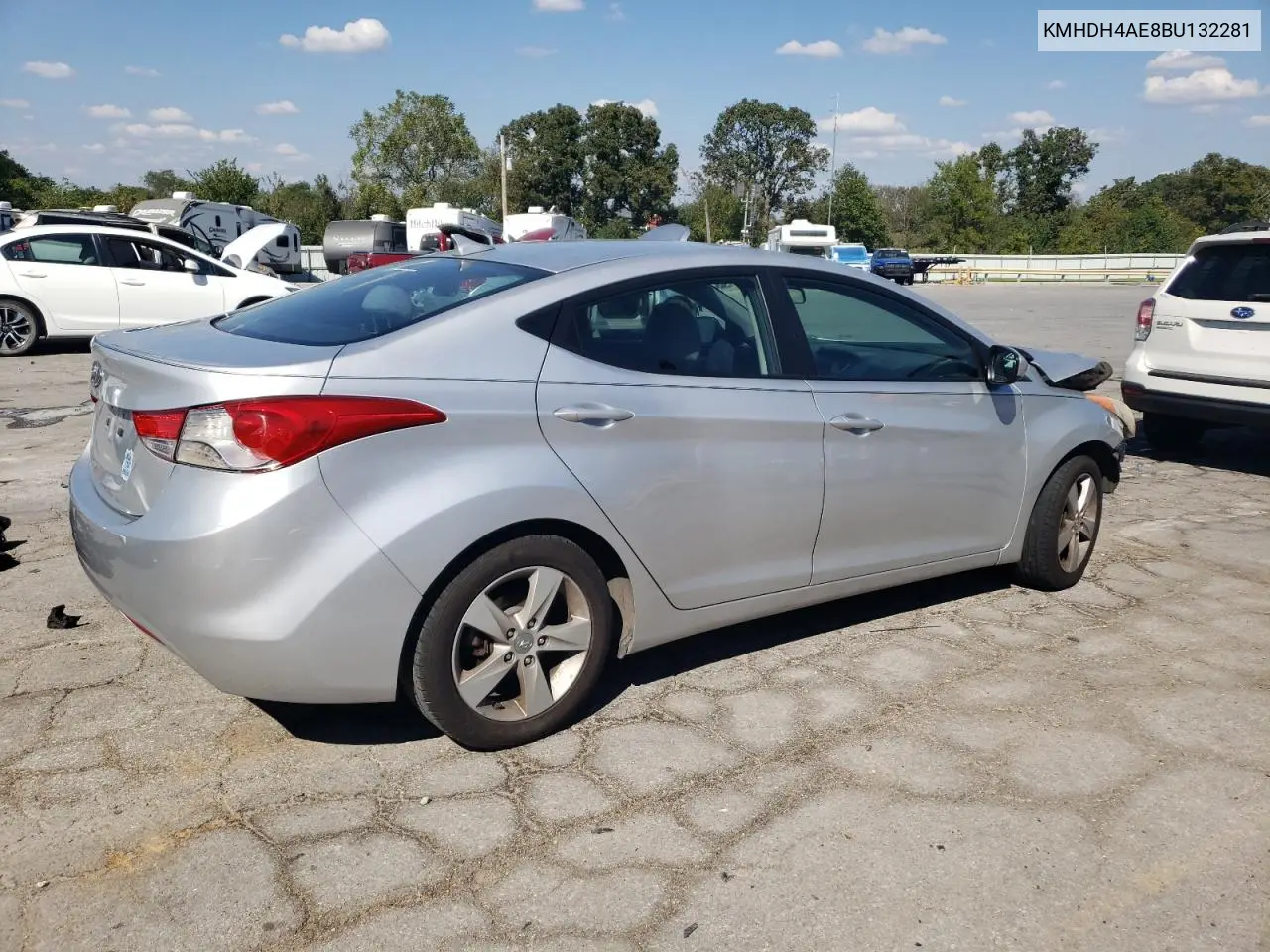 KMHDH4AE8BU132281 2011 Hyundai Elantra Gls