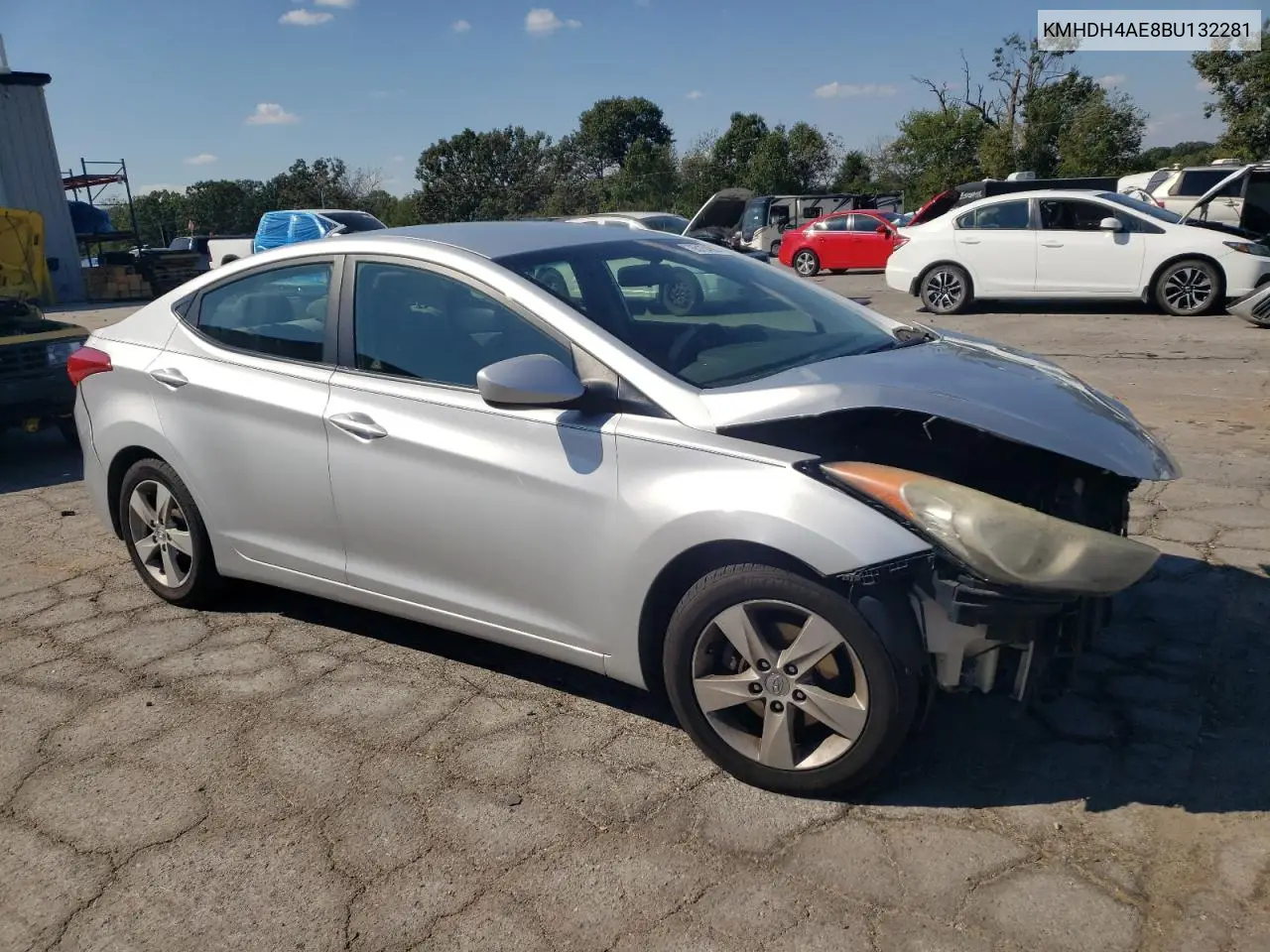 KMHDH4AE8BU132281 2011 Hyundai Elantra Gls