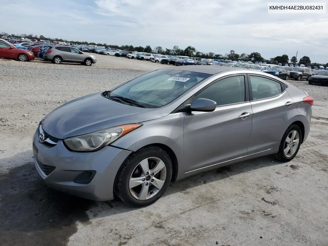 KMHDH4AE2BU082431 2011 Hyundai Elantra Gls