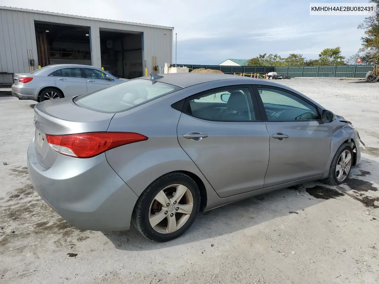 KMHDH4AE2BU082431 2011 Hyundai Elantra Gls