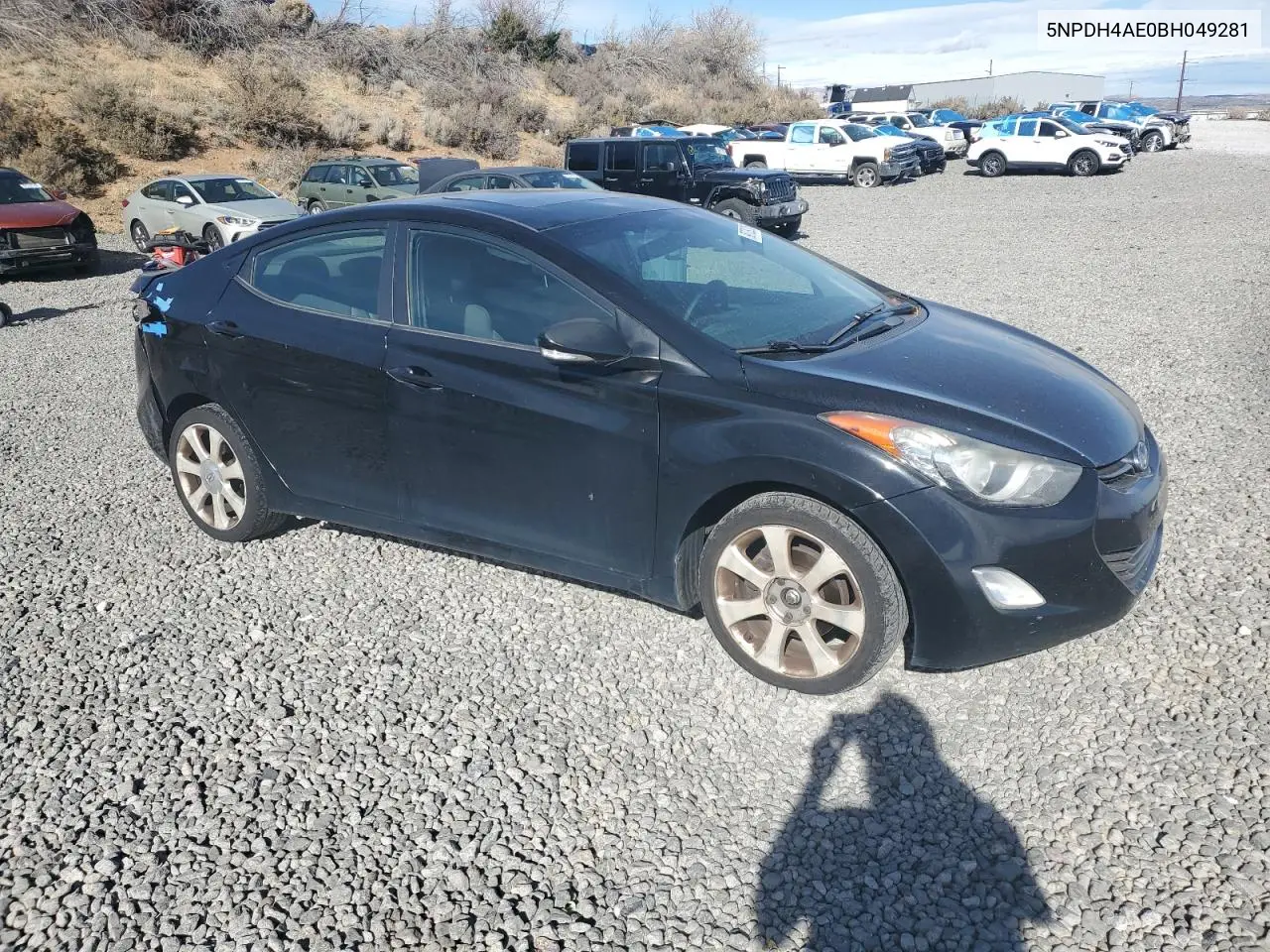 5NPDH4AE0BH049281 2011 Hyundai Elantra Gls