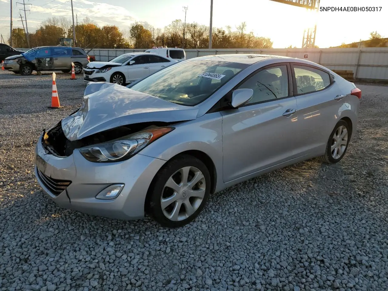 5NPDH4AE0BH050317 2011 Hyundai Elantra Gls