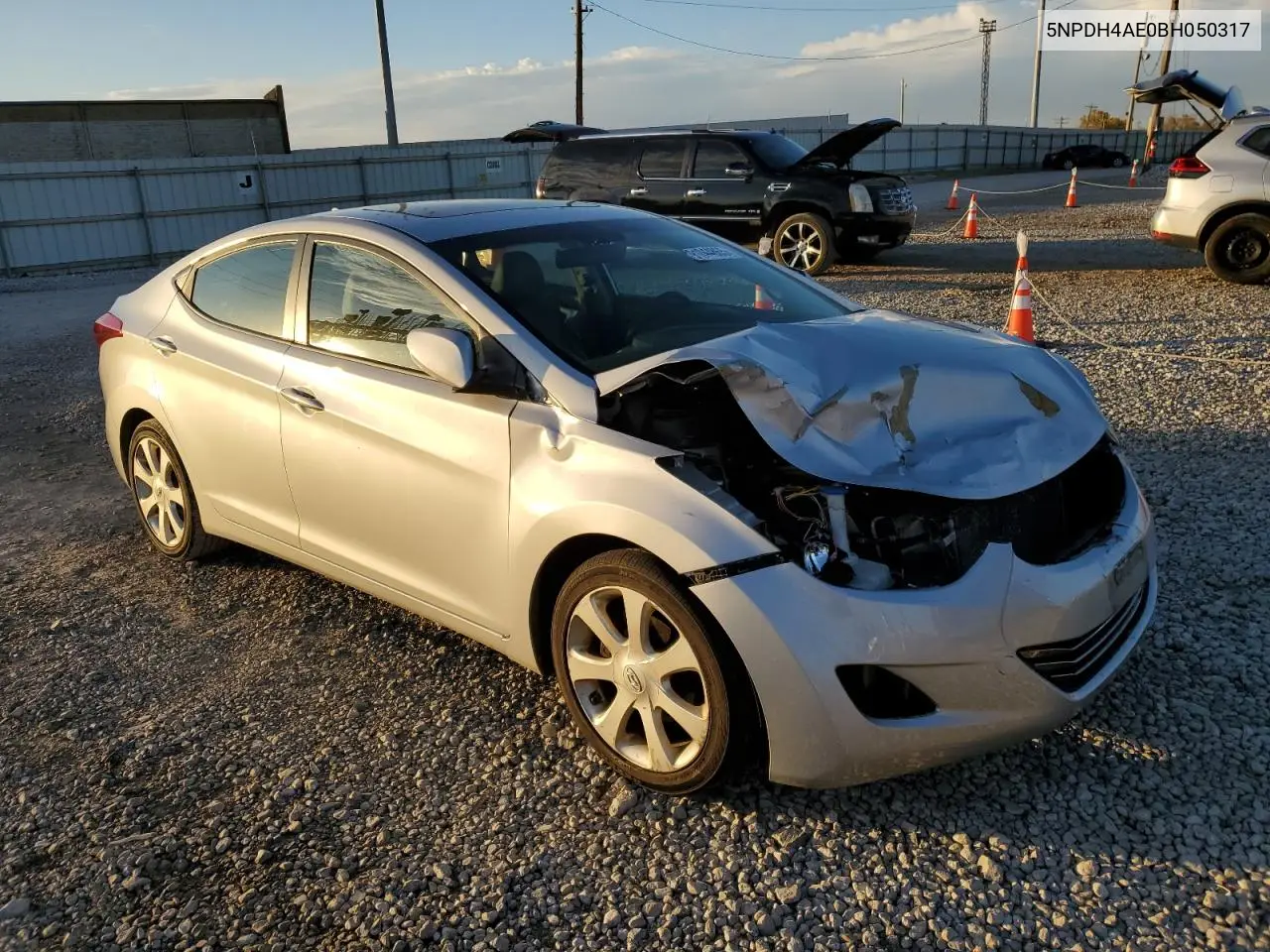 5NPDH4AE0BH050317 2011 Hyundai Elantra Gls