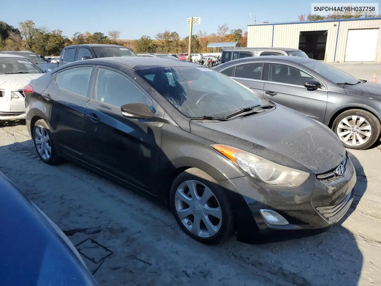 5NPDH4AE9BH037758 2011 Hyundai Elantra Gls