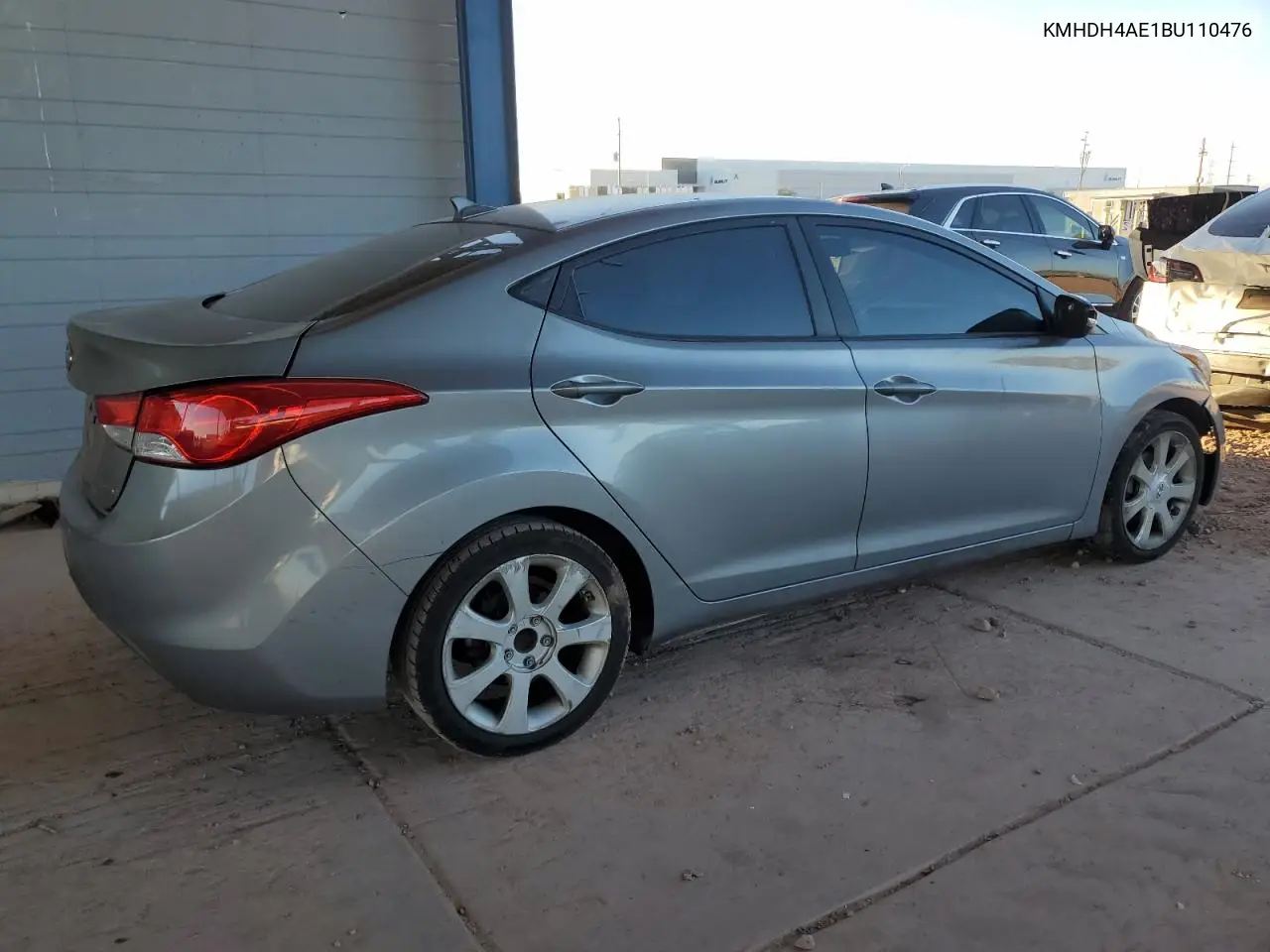 KMHDH4AE1BU110476 2011 Hyundai Elantra Gls