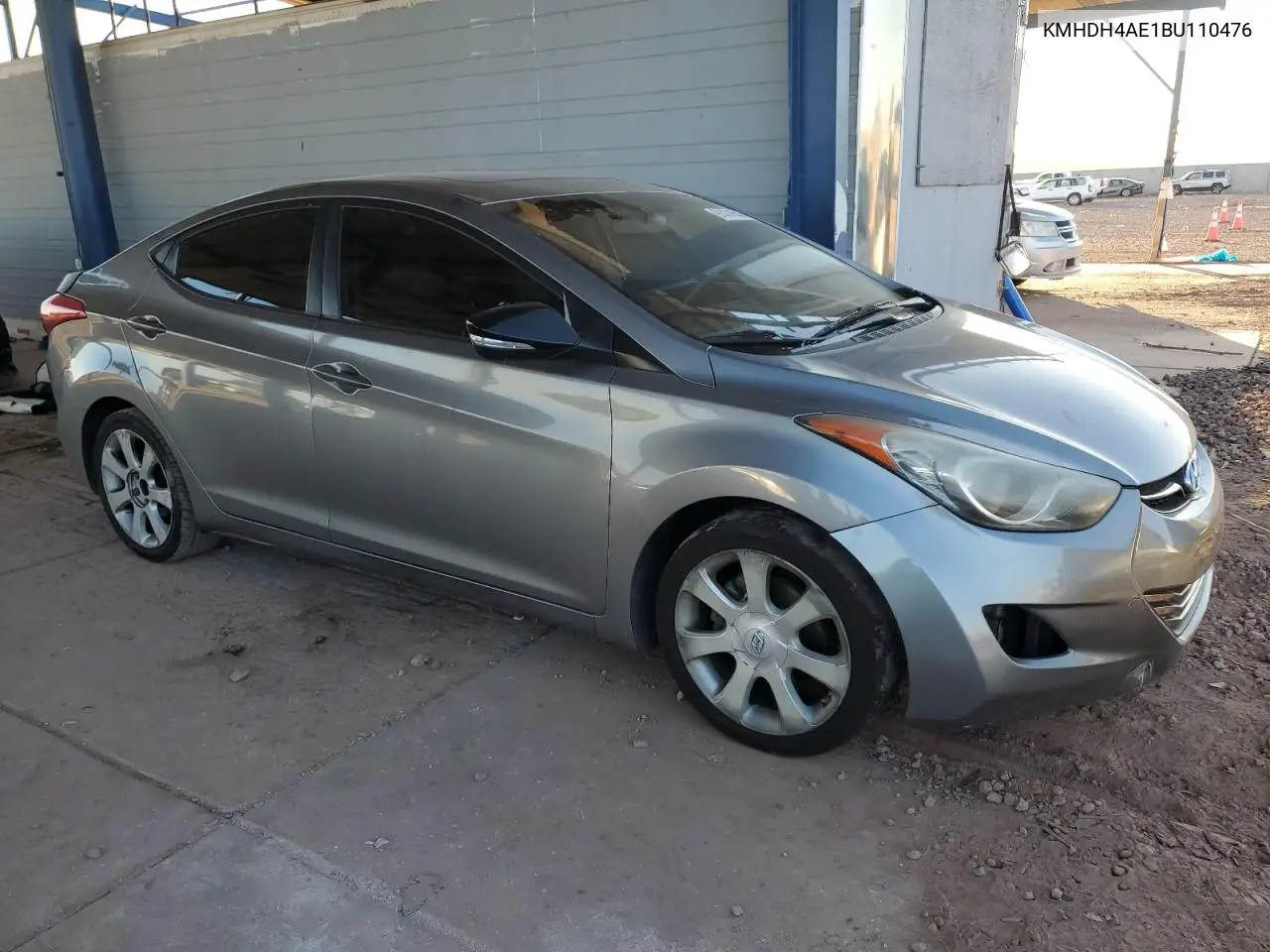 KMHDH4AE1BU110476 2011 Hyundai Elantra Gls