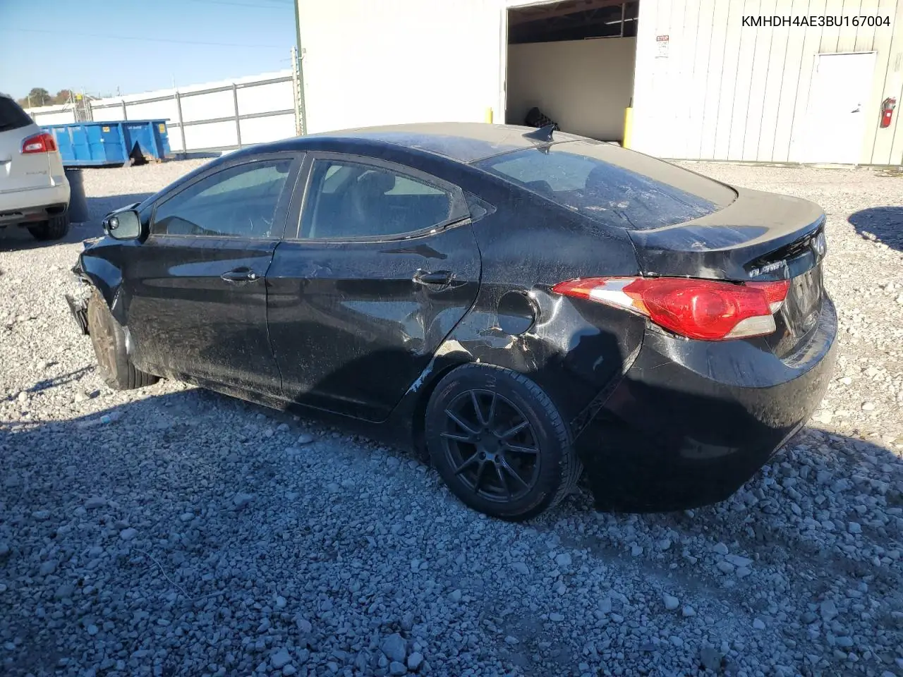 KMHDH4AE3BU167004 2011 Hyundai Elantra Gls
