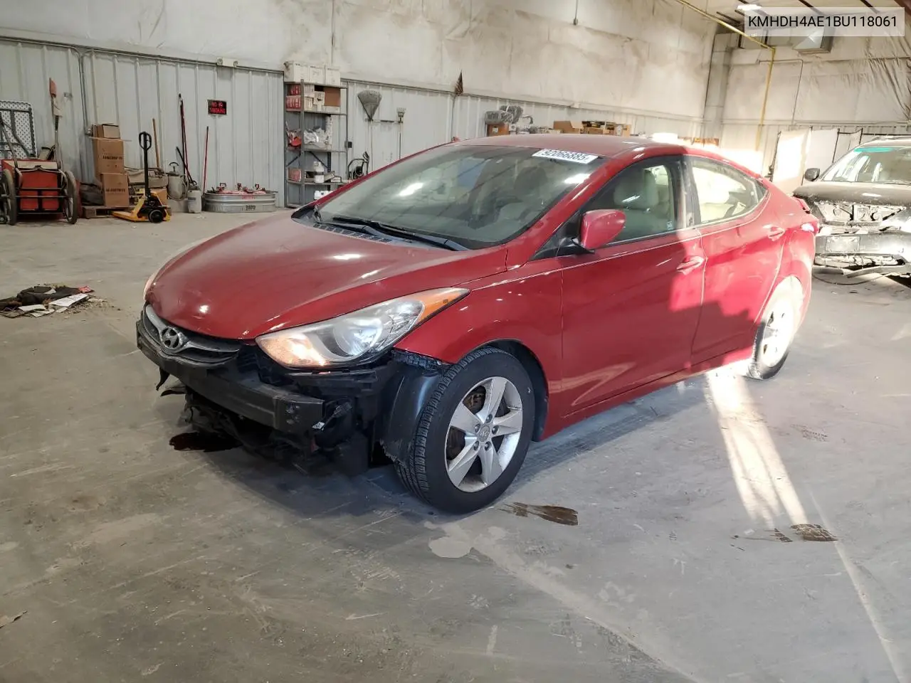 KMHDH4AE1BU118061 2011 Hyundai Elantra Gls