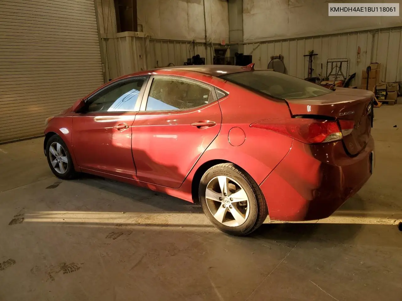 KMHDH4AE1BU118061 2011 Hyundai Elantra Gls