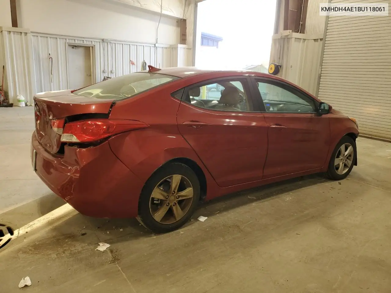 KMHDH4AE1BU118061 2011 Hyundai Elantra Gls