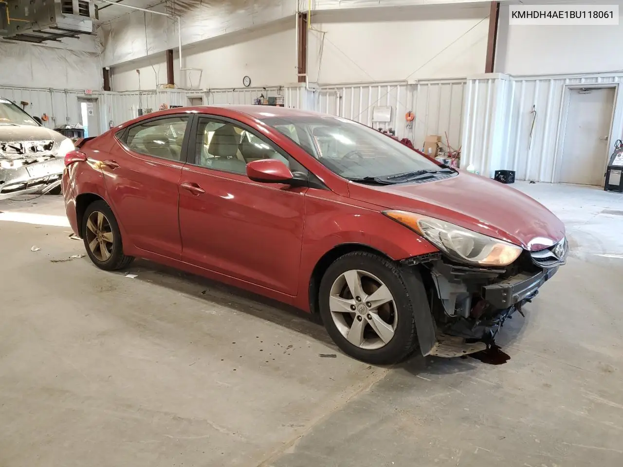 KMHDH4AE1BU118061 2011 Hyundai Elantra Gls